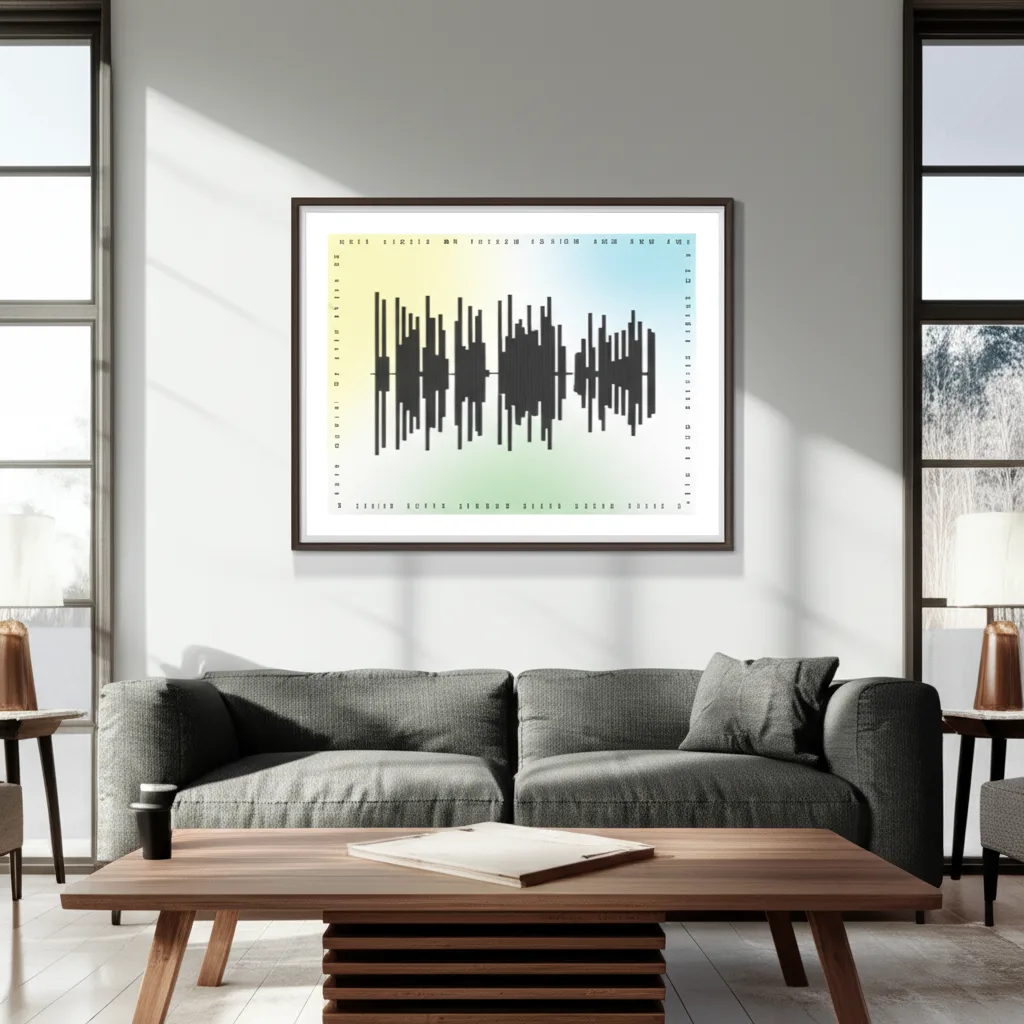 Isometric waveform in living room