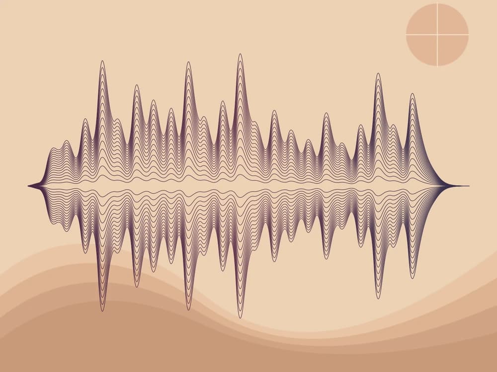 Canyon strings sample layout; your audio creates a new waveform