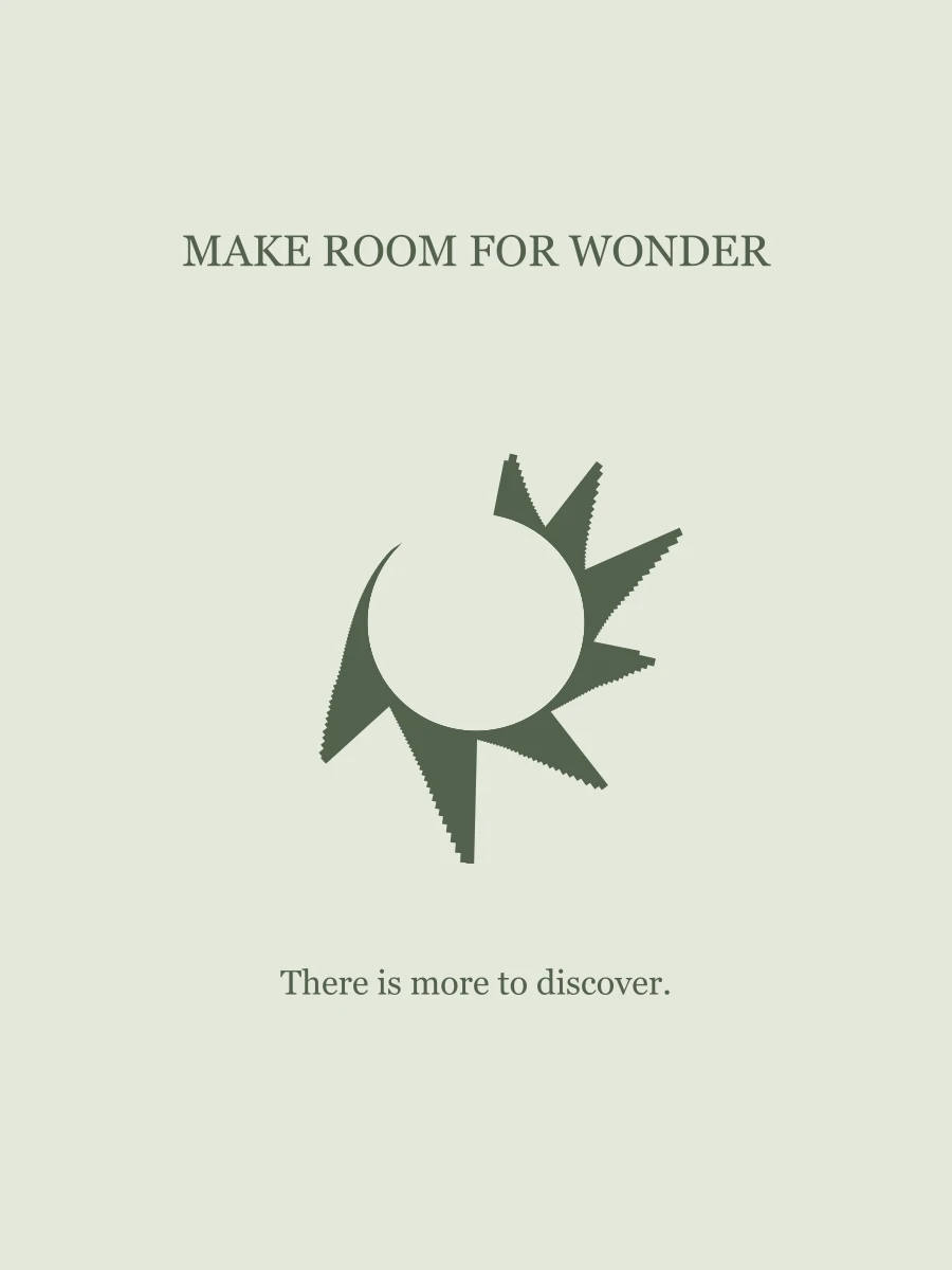 Make room for wonder original artwork