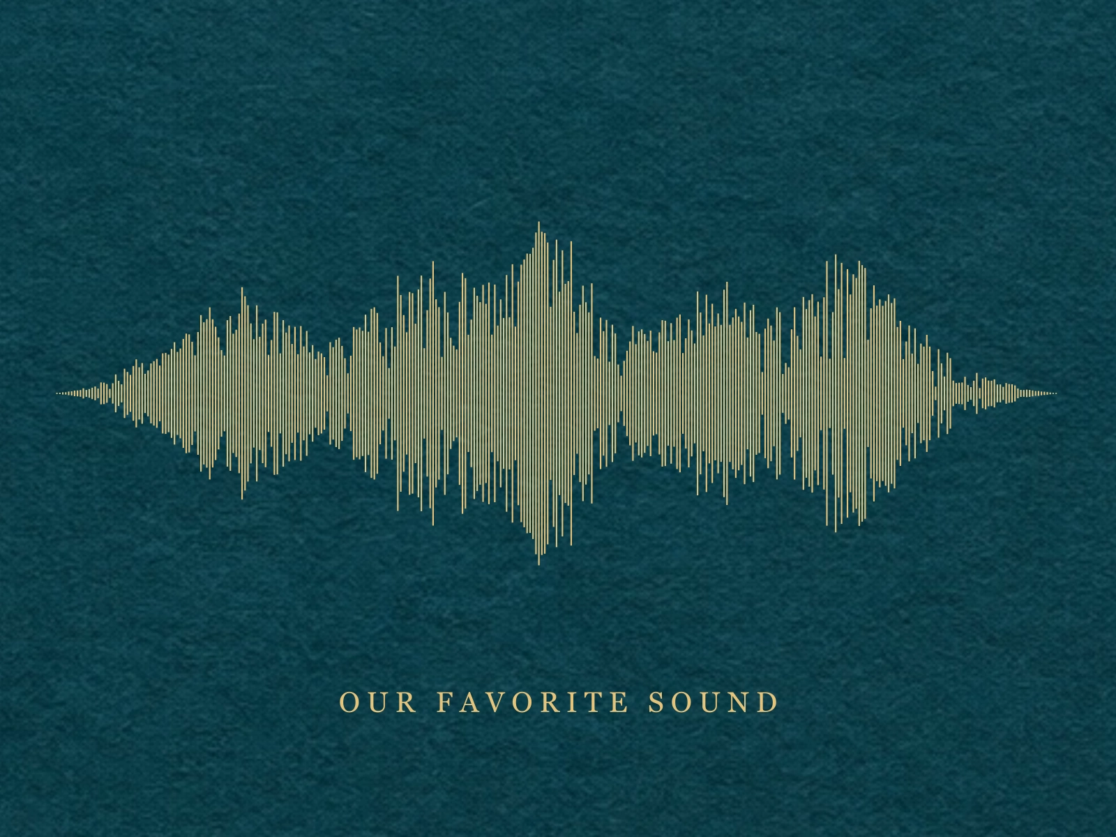 Gilded sound on Poster, 8" × 10"